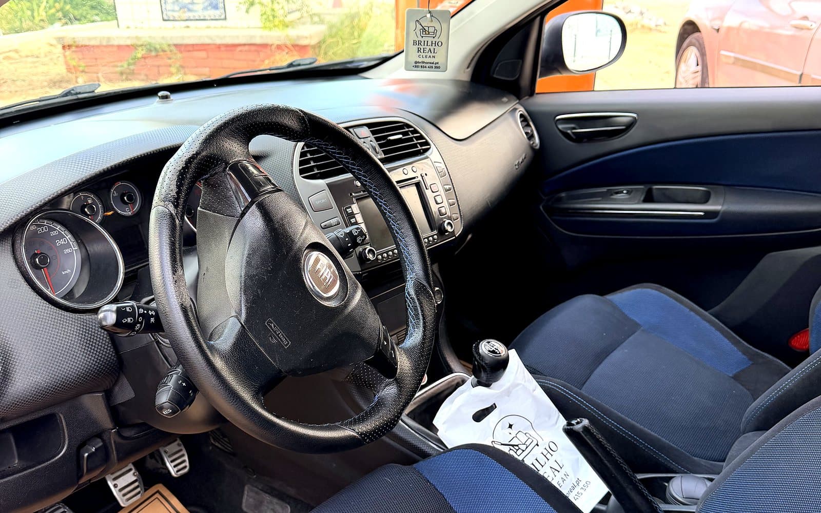 Bancos de carro — depois da higienização